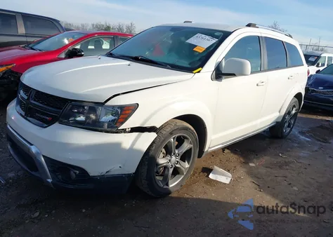 2015 Dodge Journey Crossroad из США, поврежденный, VIN 3C4PDCGG0FT573578